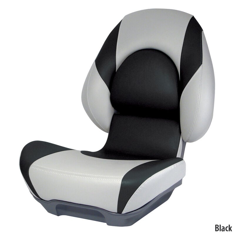 Attwood Standard Centric II Folding Boat Seat, Gray Base image number 8