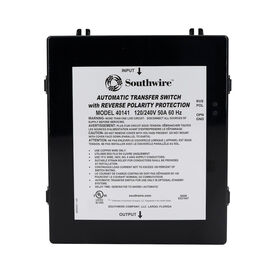 SouthWire 30-3771 Automatic 50 Amp Power Transfer Switch