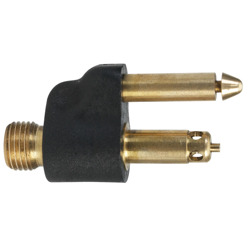 Scepter Brass Male Fuel Tank Fitting For '98 and Newer Yamaha/Mercury, 1/4" NPT image number 1