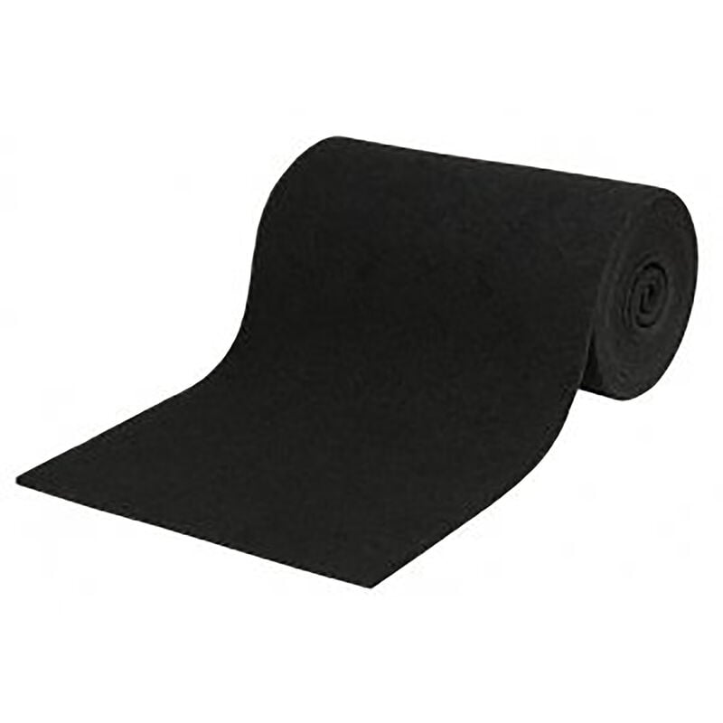 Smith Black Marine-Grade Carpet Roll, 12'L x 11"W image number 1