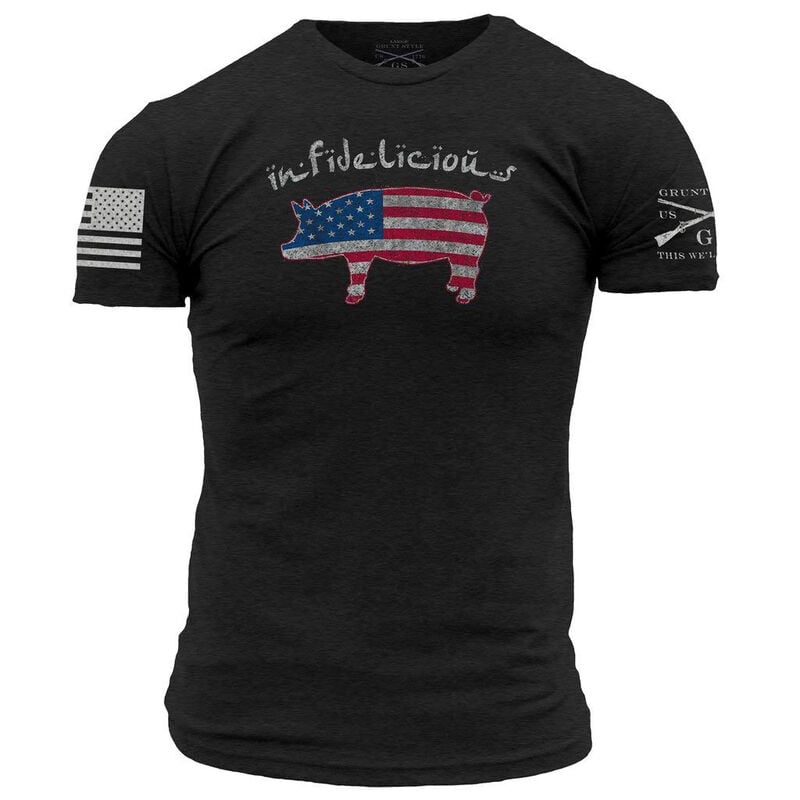 Grunt Style Men's Infidelicious Short-Sleeve Tee image number 1