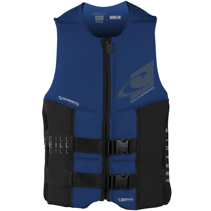 O'Neill Men's Assault Life Jacket, blue - Blue - S