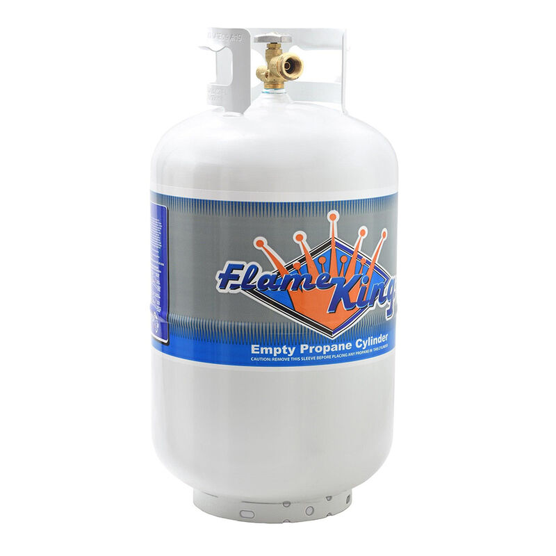 Flame King 30-lb. Empty Propane Cylinder with OPD image number 2