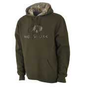 Mossy Oak Men’s Camo Logo Pullover Hoodie