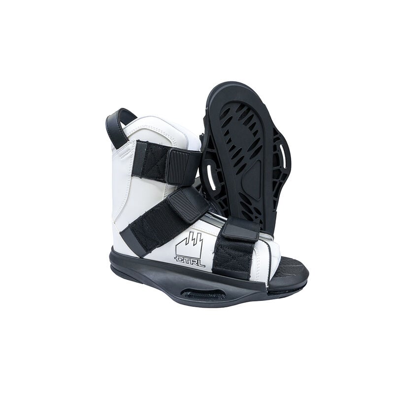 CTRL Imperial V2 Open-Toe Wakeboard Bindings, White image number 2