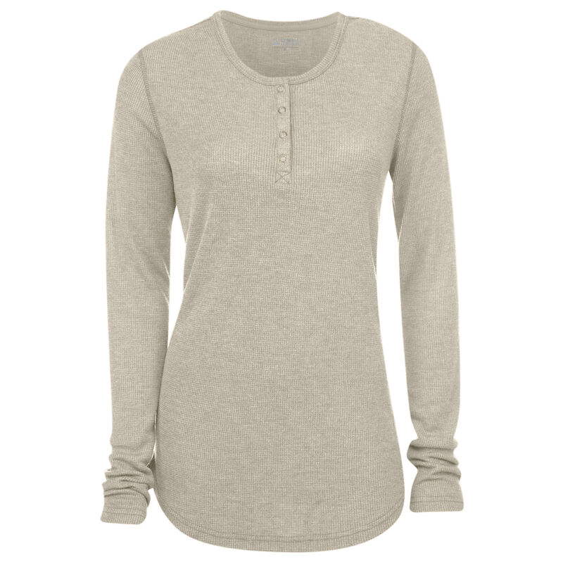 Ultimate Terrain Women's Essential Waffle-Knit Henley image number 1