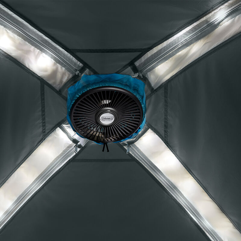 Coleman OneSource Rechargeable 4-Person Camping Dome Tent with Airflow System & LED Lighting image number 4