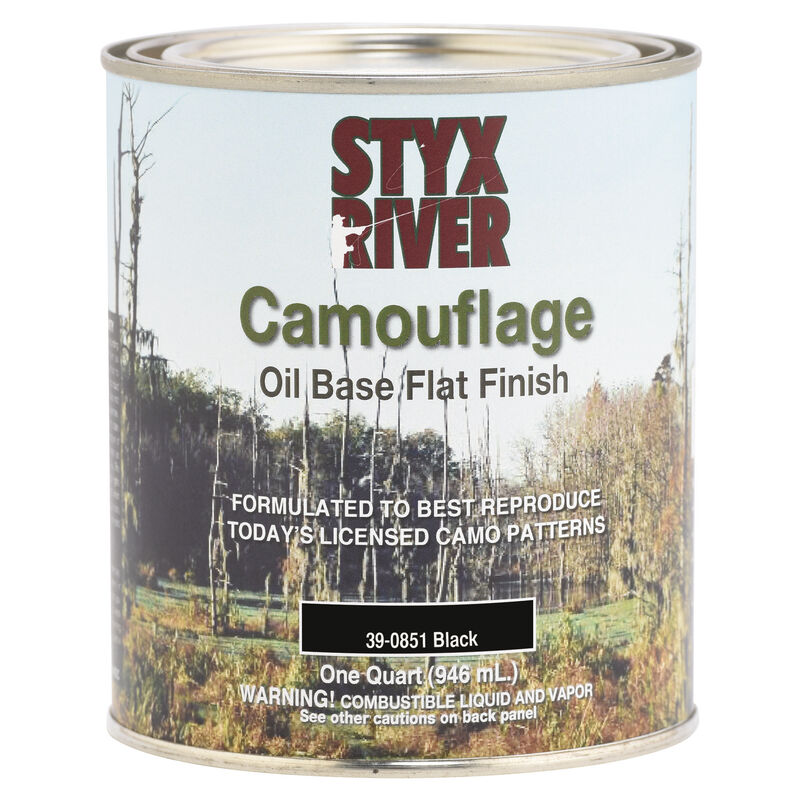 Styx River Camouflage Paint, Quart image number 7