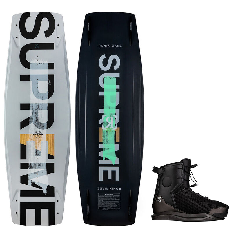 Ronix Supreme Wakeboard with Parks Bindings image number 1
