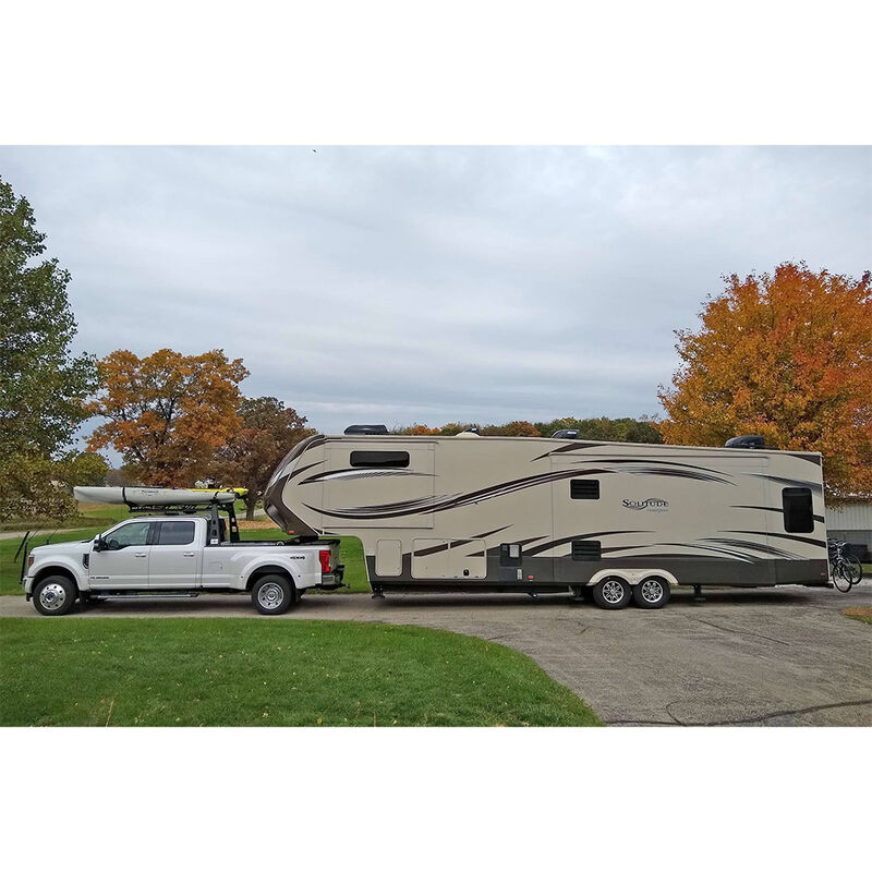 U.S. Rack 1999-2024 Ford Super Duty Fifth Wheel 6' Over-Cab Rack, With Crossbar, Without Deck image number 2