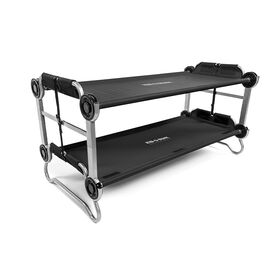Disc-O-Bed Kid-O-Bunk Portable Cot System, Black