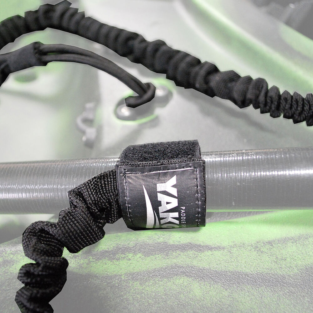 Yakgear Baja 36-inch Kayak Canoe Safety Tether Black YakGear Baja Paddle  Leash - 36 Inch Kayak Paddle Safety Tether Yakgear Baja Hybrid Bungee Leash  36 Inch