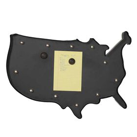 Magnetic Lighted Chalkboard