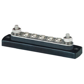 Blue Sea MiniBus 100-Amp Common Busbar, (5) #8-32 Terminal Screws