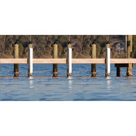 Dockmate 48" Piling Post Fender - White