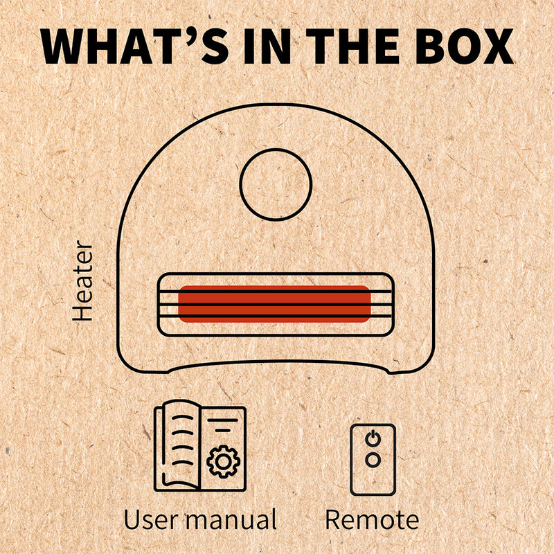 Heat Storm A-1500-ISA Sahara Infrared Space Heater image number 8