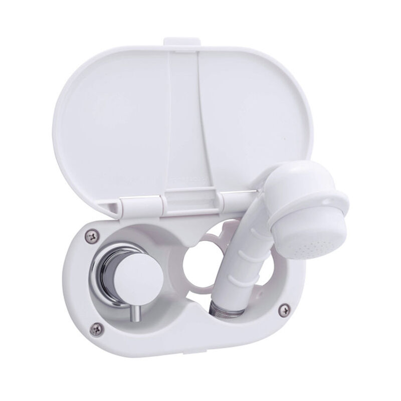 Ambassador Marine Transom Shower, Hot/Cold Mixer, Small Sprayer, Arctic White image number 2