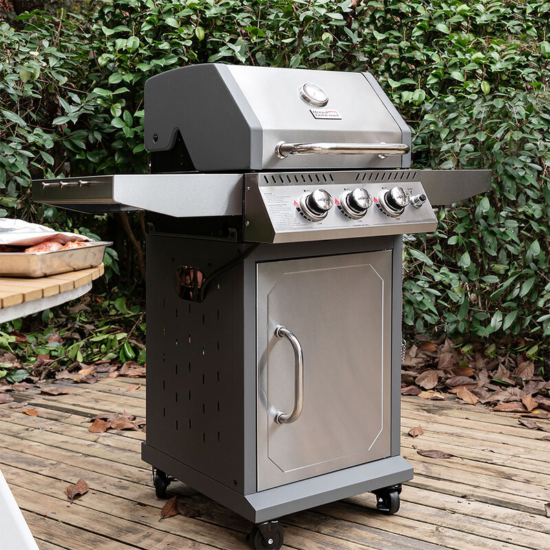 Royal Gourmet 3-Burner Cabinet-Style Gas Grill image number 10