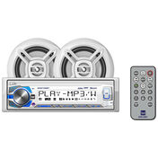 Dual MCP135BT Digital Media Receiver With Bluetooth And 6.5" Dual Cone Speakers