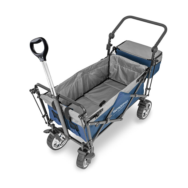 Wonderfold Outdoor S4 Push and Pull Premium Utility Folding Wagon with Canopy image number 20