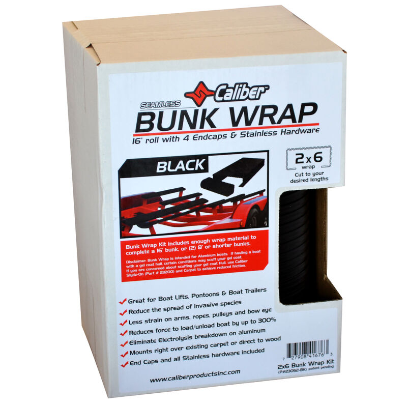 Caliber 16' Bunk Wrap Kit for 2" x 6" Bunks, Black image number 2