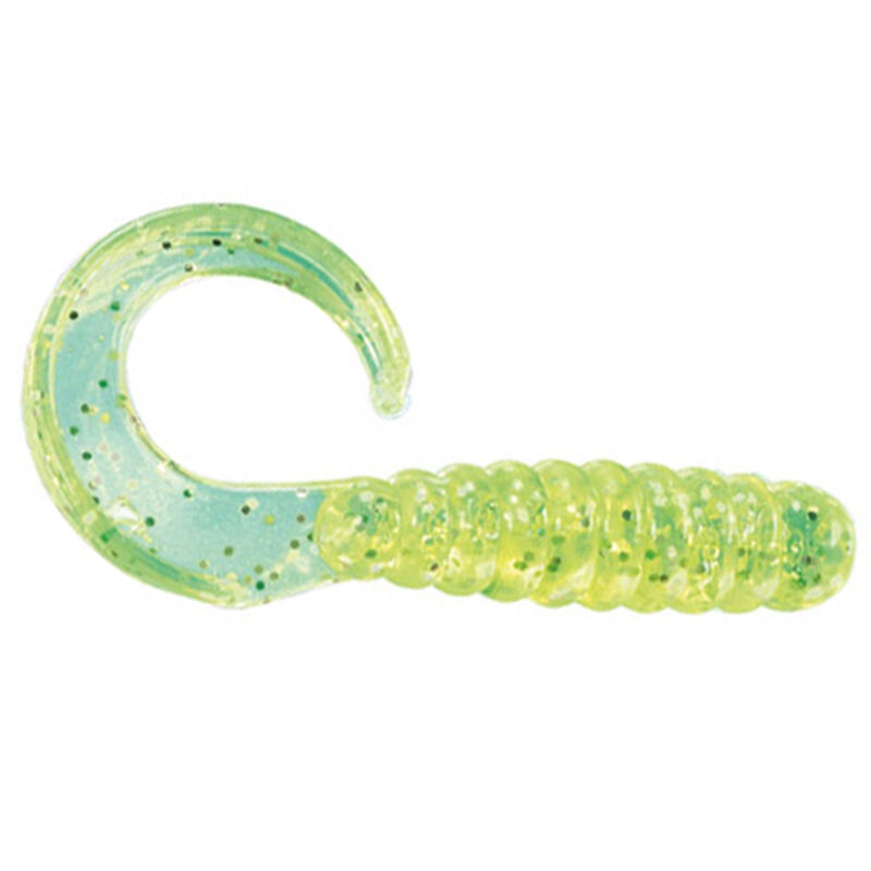 Strike King Rage Tail Slab Hammer Crappie Grub, 10-Pack image number 3