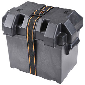 Arcon Battery Box, Fits 6 Volt Golf Cart Battery; Strap Style