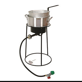 King Kooker Heavy-Duty 20" Propane Cooker Package with Aluminum Fry Pan