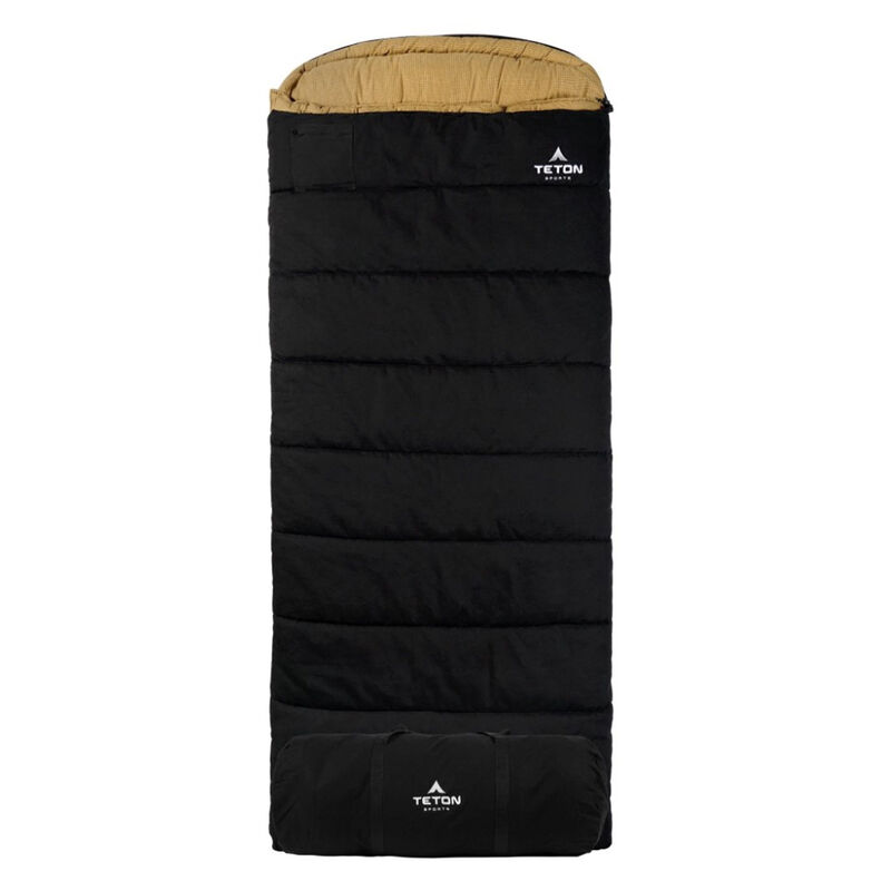 TETON Sports Deer Hunter -35°F Canvas Sleeping Bag, Right Zipper image number 2