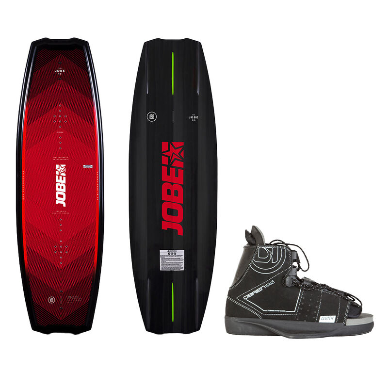 Jobe Logo Series Wakeboard with Clutch Bindings