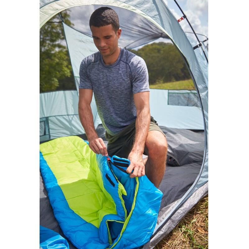 Coleman Kompact 25&deg;F Mummy Sleeping Bag, Spider Mum image number 4