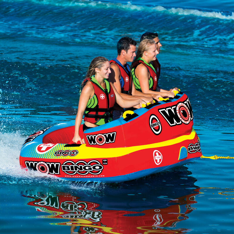 WOW Bingo 4-Person Towable Tube image number 6
