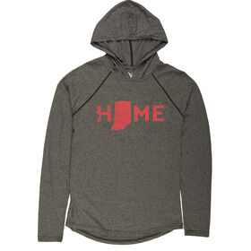 Local Yokel Women&rsquo;s Indiana Long-Sleeve Hooded Tee