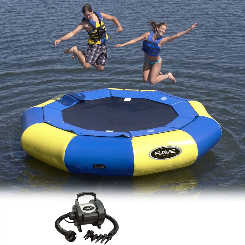 RAVE 12' Aqua Jump 120 Water Trampoline, Standard Edition image number 2