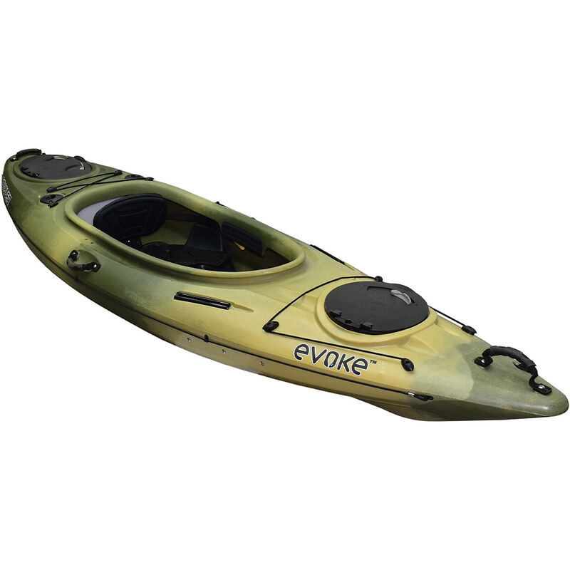 Evoke Conquer 100 Sit-In Fishing Kayak image number 2