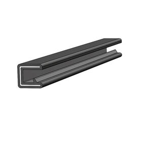 TACO Marine Flex Trim, 1/4’’ OPENING X 1/2’’, Black, 25 Feet