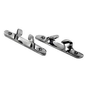 Whitecap 6" Stainless Steel Bow Chocks, Pair