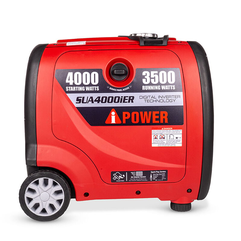 A-iPower 4000 Watt Electric Start Inverter Generator image number 2