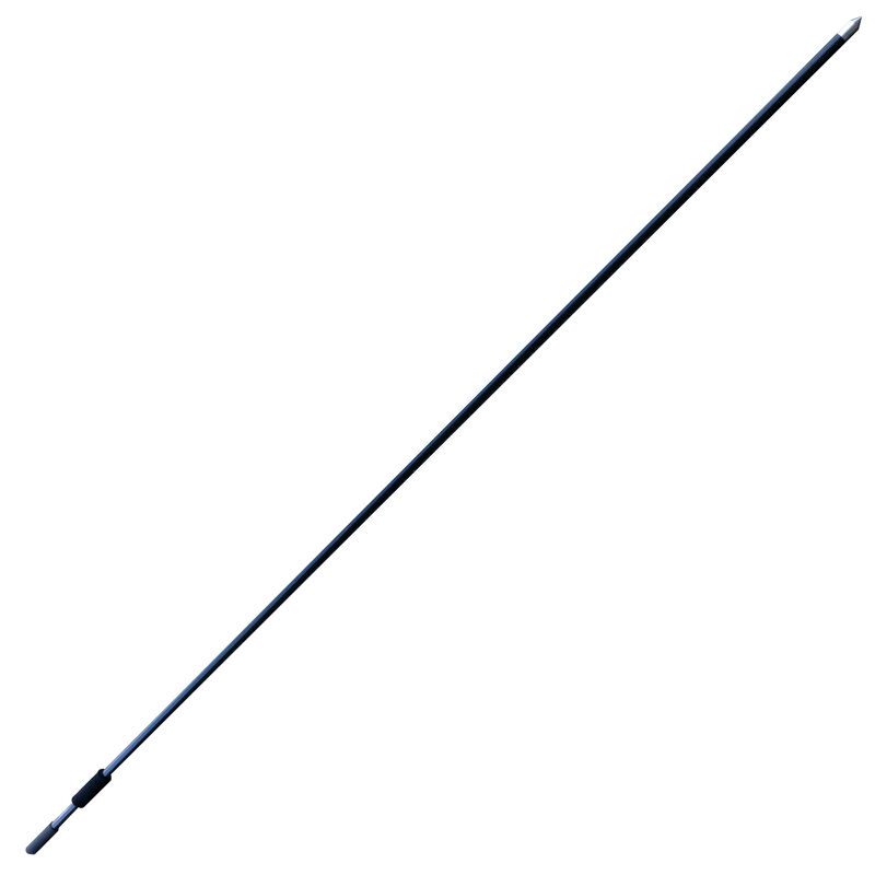 King Pin 8' One-Piece Anchor Pole, Black image number 1