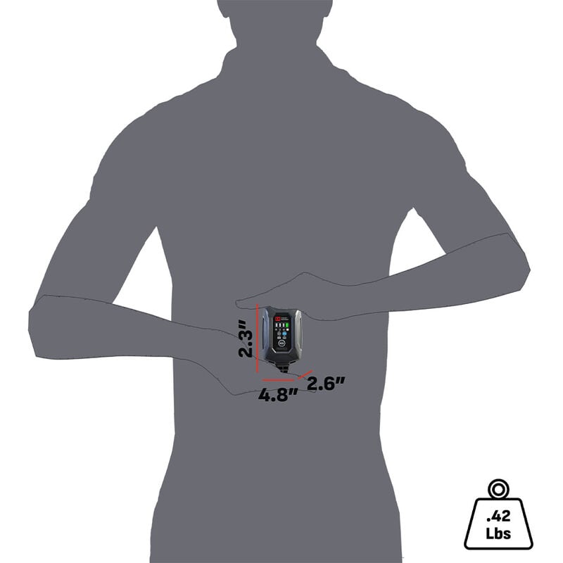 Schumacher SC1677 1A 6/12V Battery Charger and Maintainer image number 7