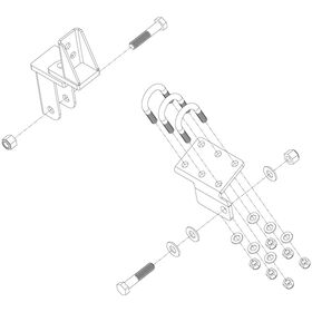 Roadmaster ECB8 Exact Center Mounting Bracket&mdash;Ford E350