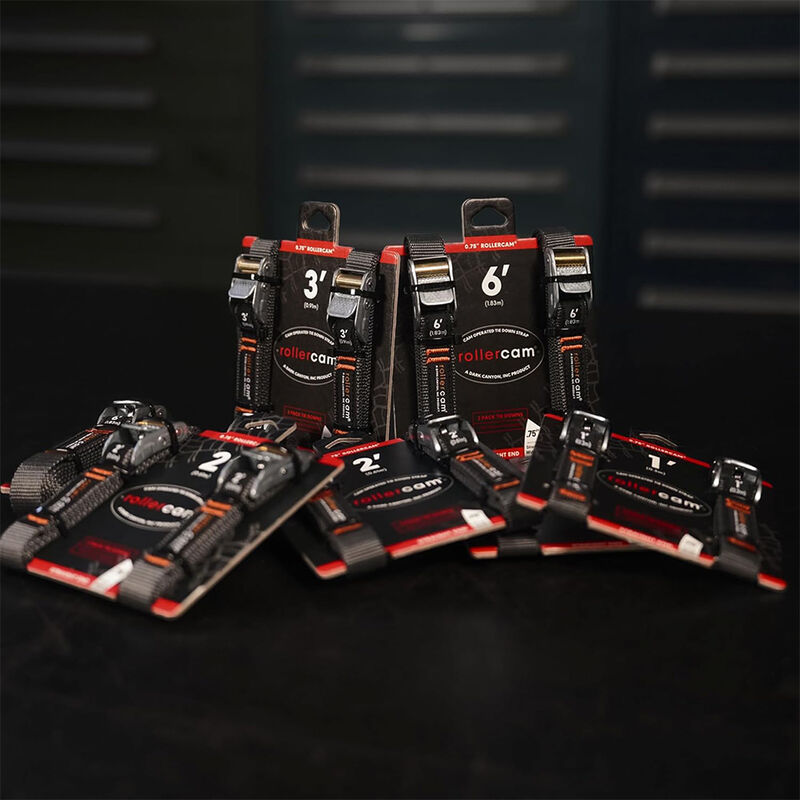 Rollercam Straight End 0.75" Wide Tie-Downs, 4' Long, Set of 2 image number 8