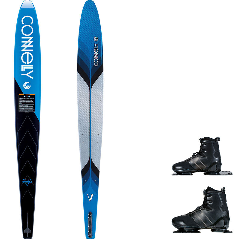 Connelly V Slalom Waterski With Double Sync Bindings image number 1