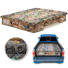 Pittman Outdoors AirBedz Mid Size Truck Bed Air Mattress with Built-In Air Pump, Camo