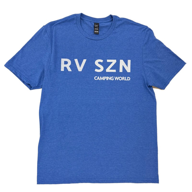 Camping World RV SZN T-Shirt - Royal Frost