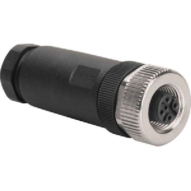 Maretron NMEA 2000 Network Micro/Mid Field-Attachable Connector, Straight/Female image number 1