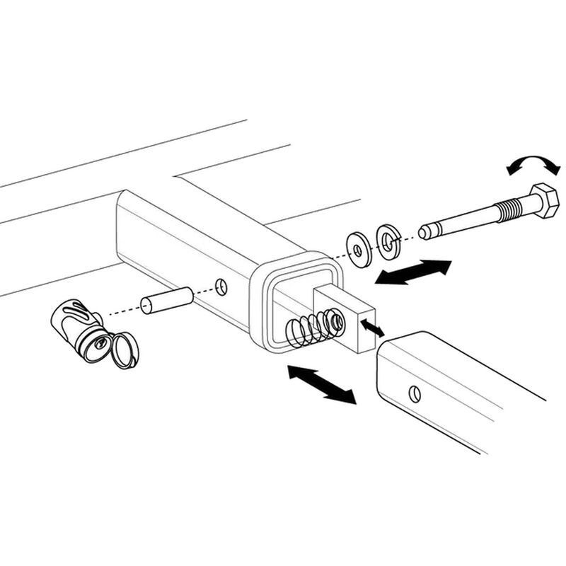 Let&rsquo;s Go Aero SHP2040-XXL Silent 3 Inch Hitch Pin image number 7