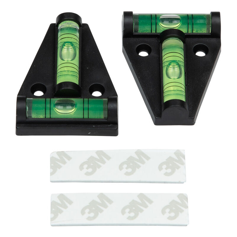 Lippert 2-Pack Cross Check Magnetic Bubble Levels