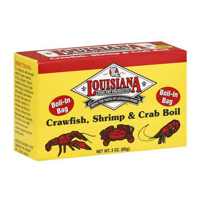 Louisiana Fish Fry Crawfish, Crab & Shrimp Boil, 3-Oz. image number 1