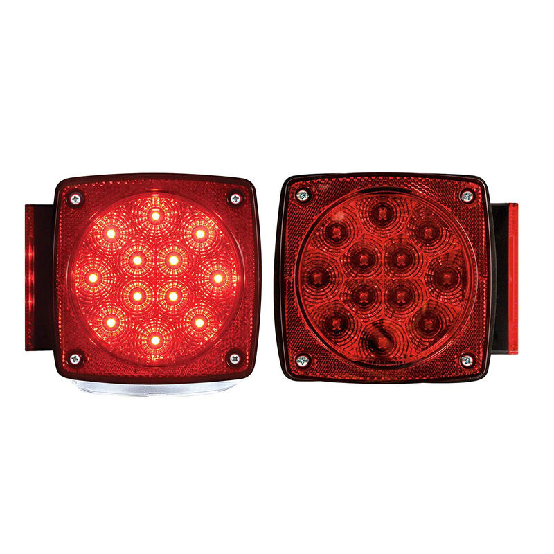 Optronics Square Combination Tail Light Set image number 1